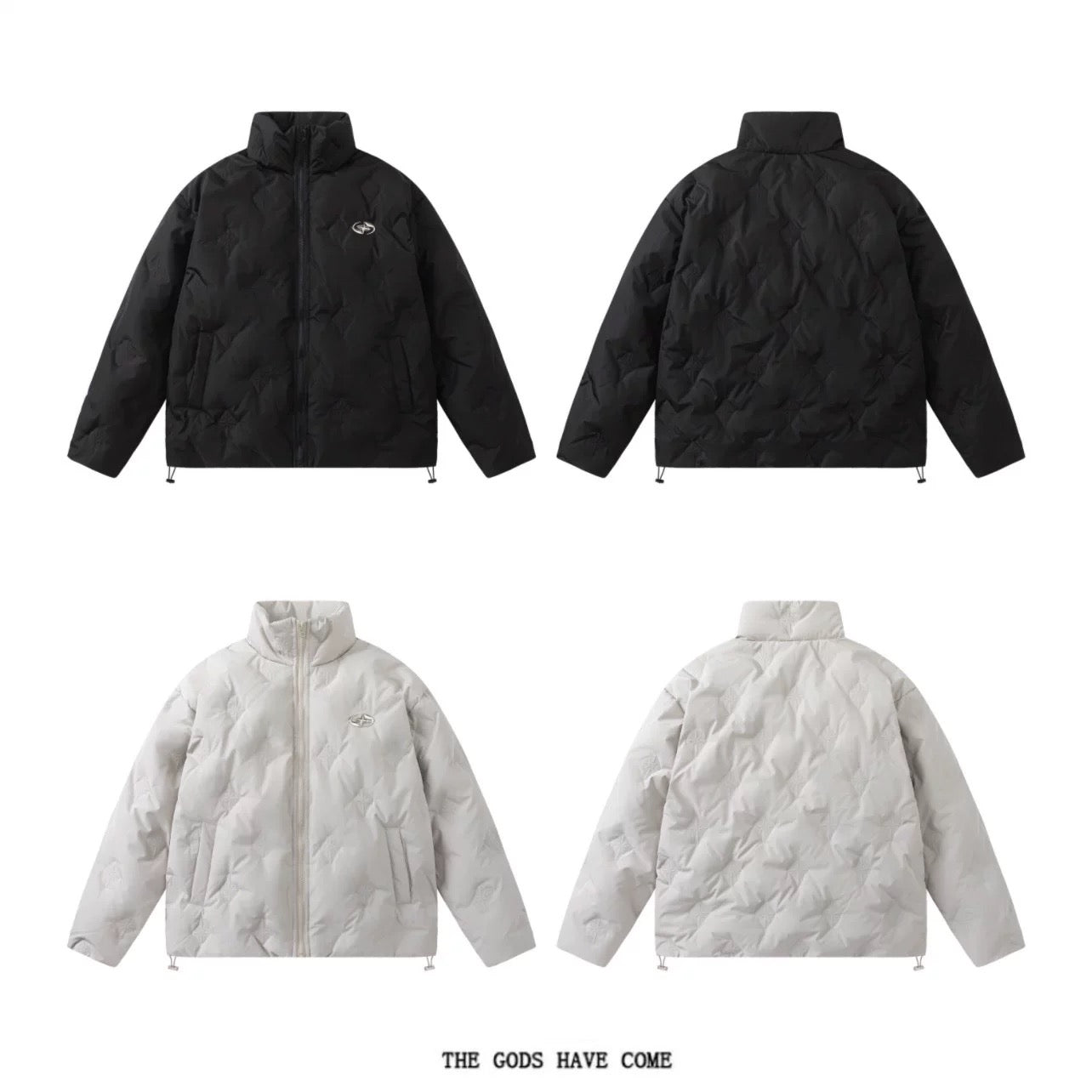 Men’s American Stand-Collar Puffer Jacket T0013