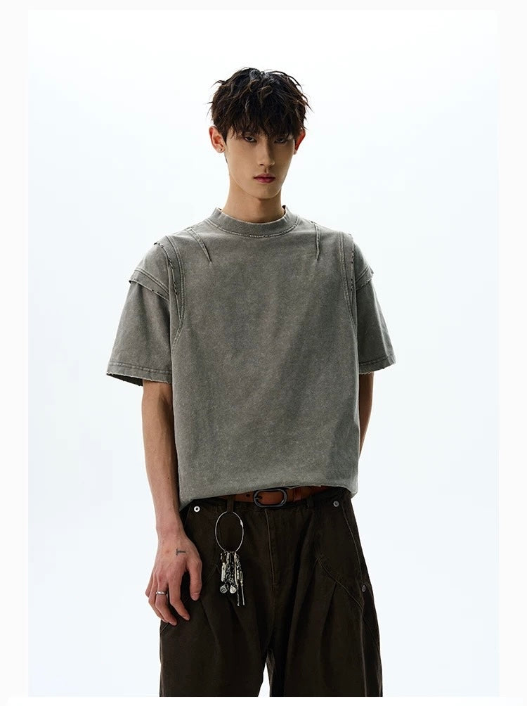 Men’s Solid Essential Short-Sleeve Tee S0014