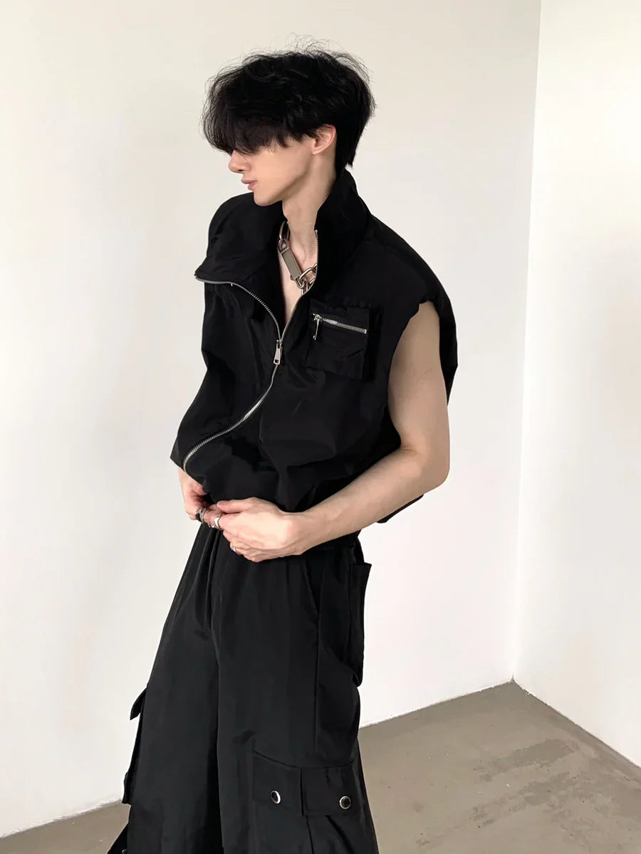 [AUTUMNWIND] WORK MEN'S SUMMER TOPS + BOTTOMS S0061