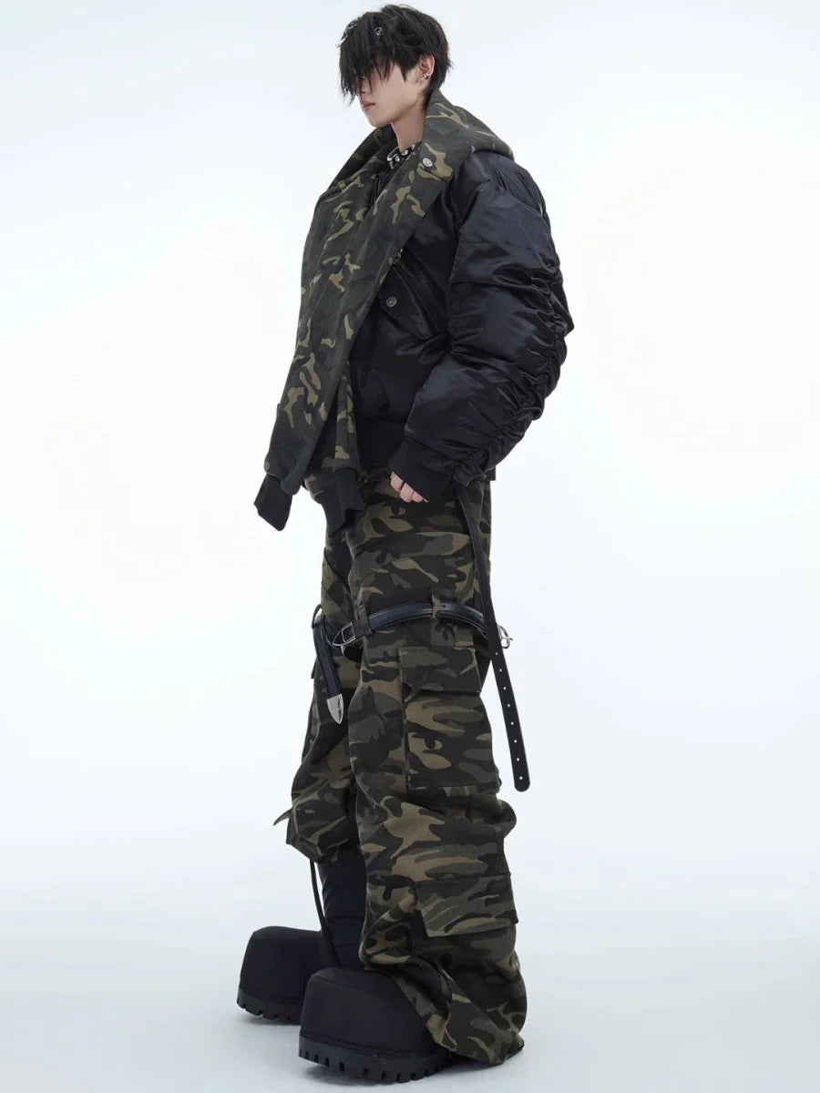 [CULTUREE] カモフラージュコットンジャケット T0088