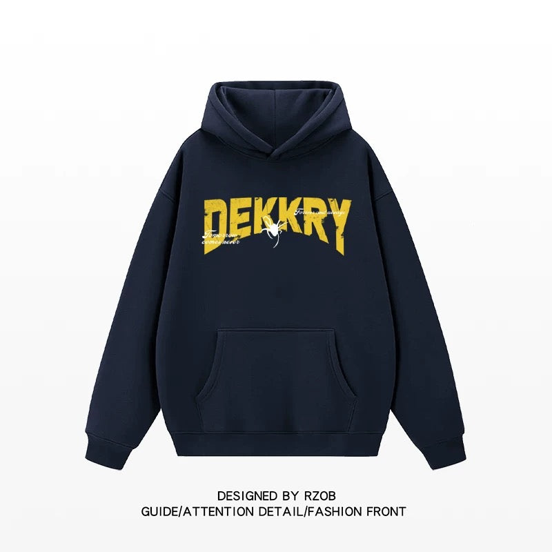 Men’s Vintage American Hoodie – Clean Fit Streetwear Pullover Sweatshirt S0039