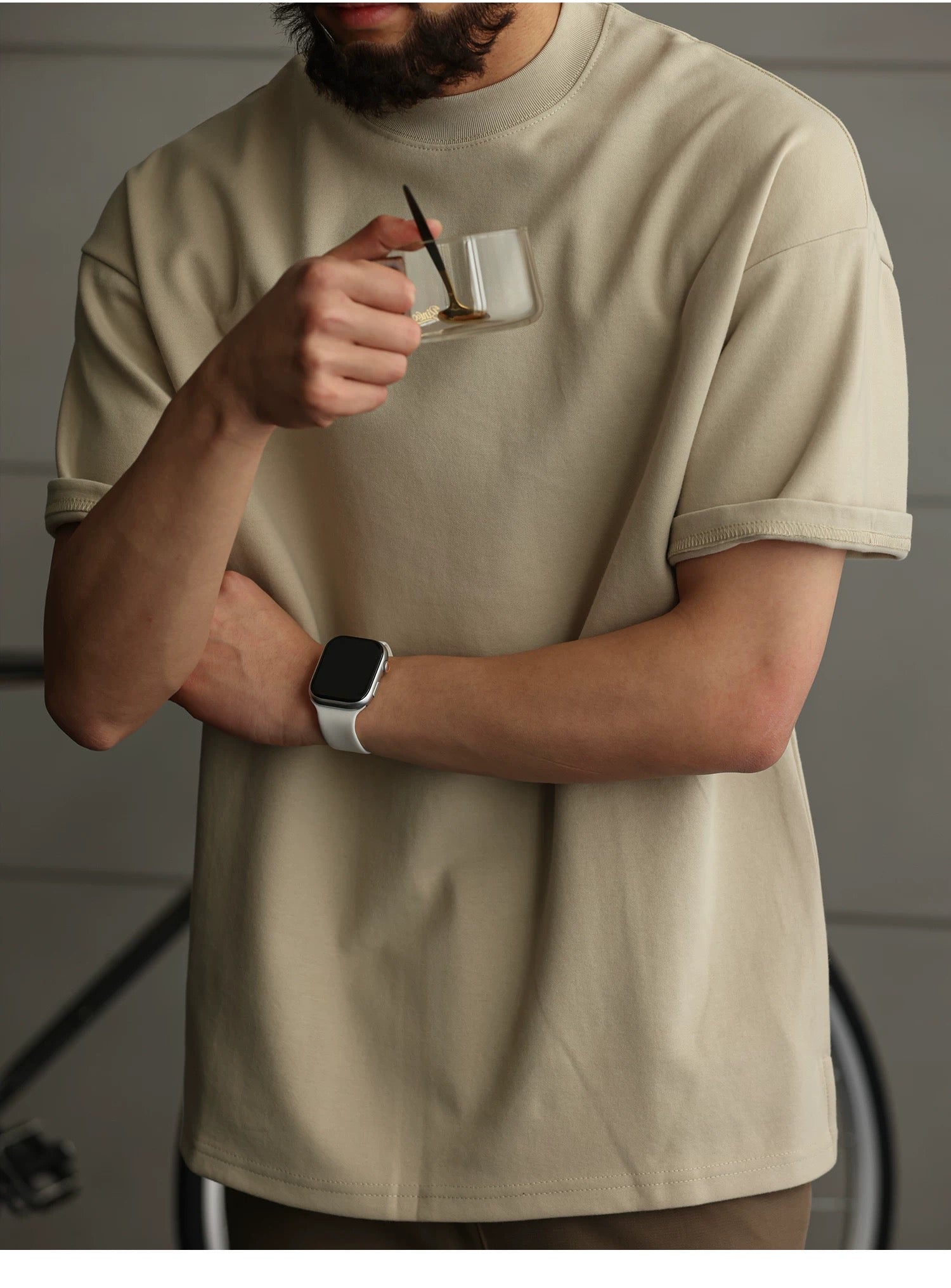 Men’s Classic Solid Short-Sleeve Tee S0019