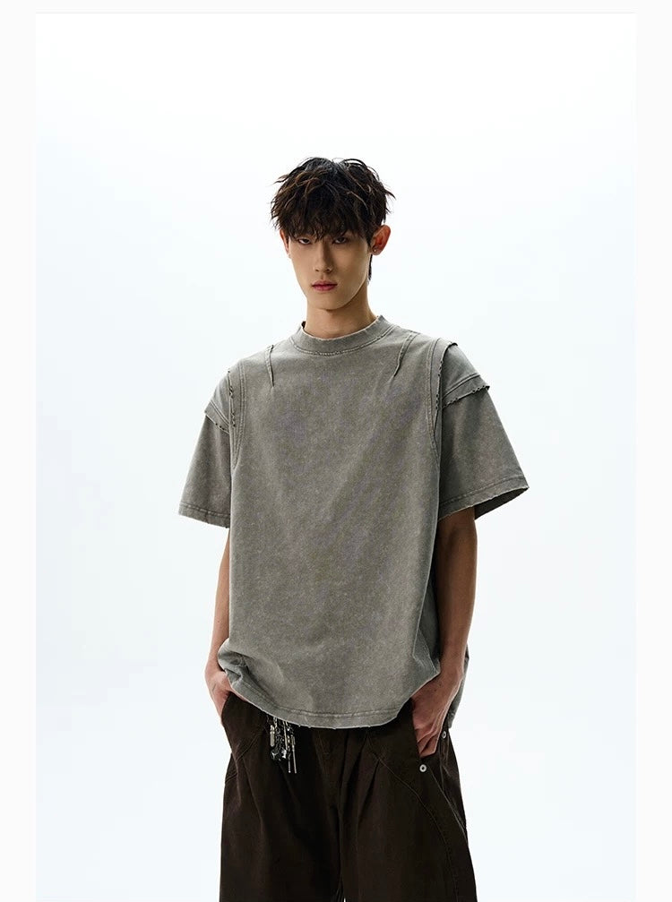 Men’s Solid Essential Short-Sleeve Tee S0014