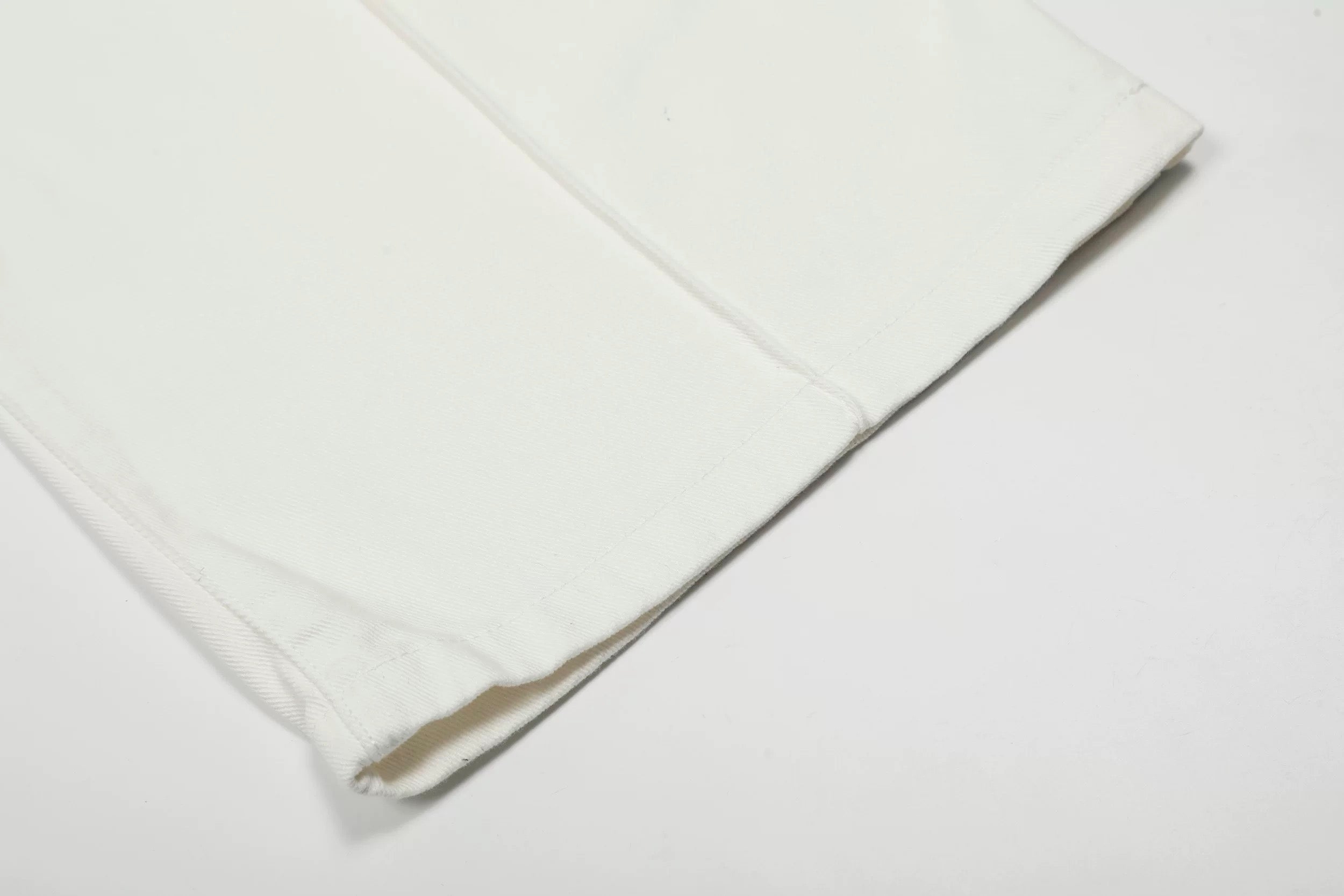 Vintage Curved-Cut Wide-Leg Jeans for Men | American Retro Casual Denim PantsB0101