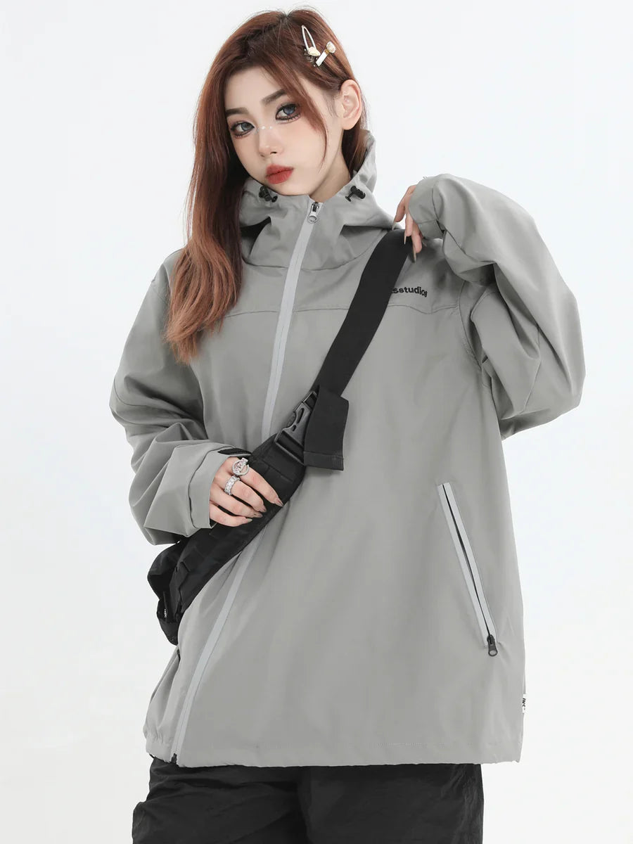 [INSstudios] AMERICAN OBLIQUE ZIPPER T0096