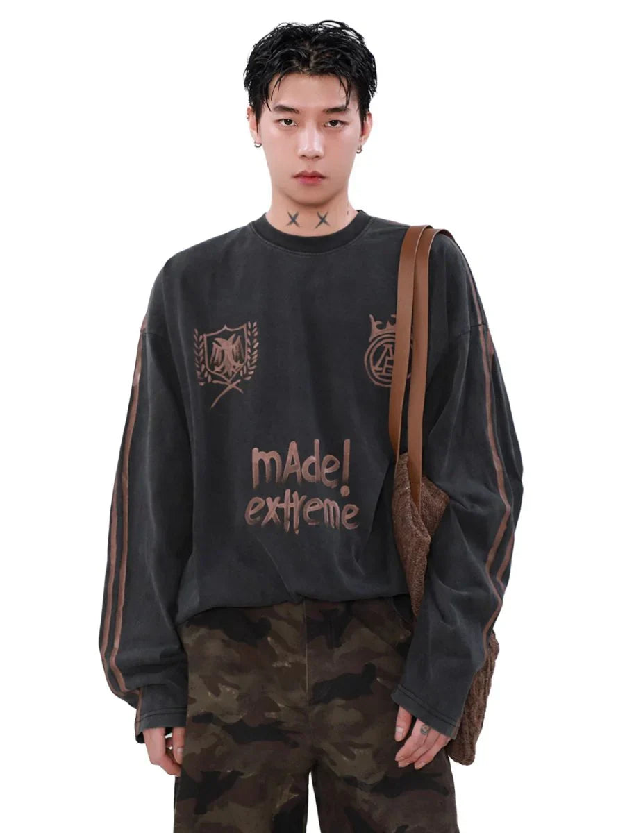 [MRNEARLY] STREET GRAFFITI T-SHIRT J0094