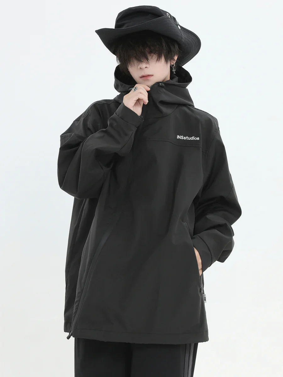 [INSstudios] AMERICAN OBLIQUE ZIPPER T0096