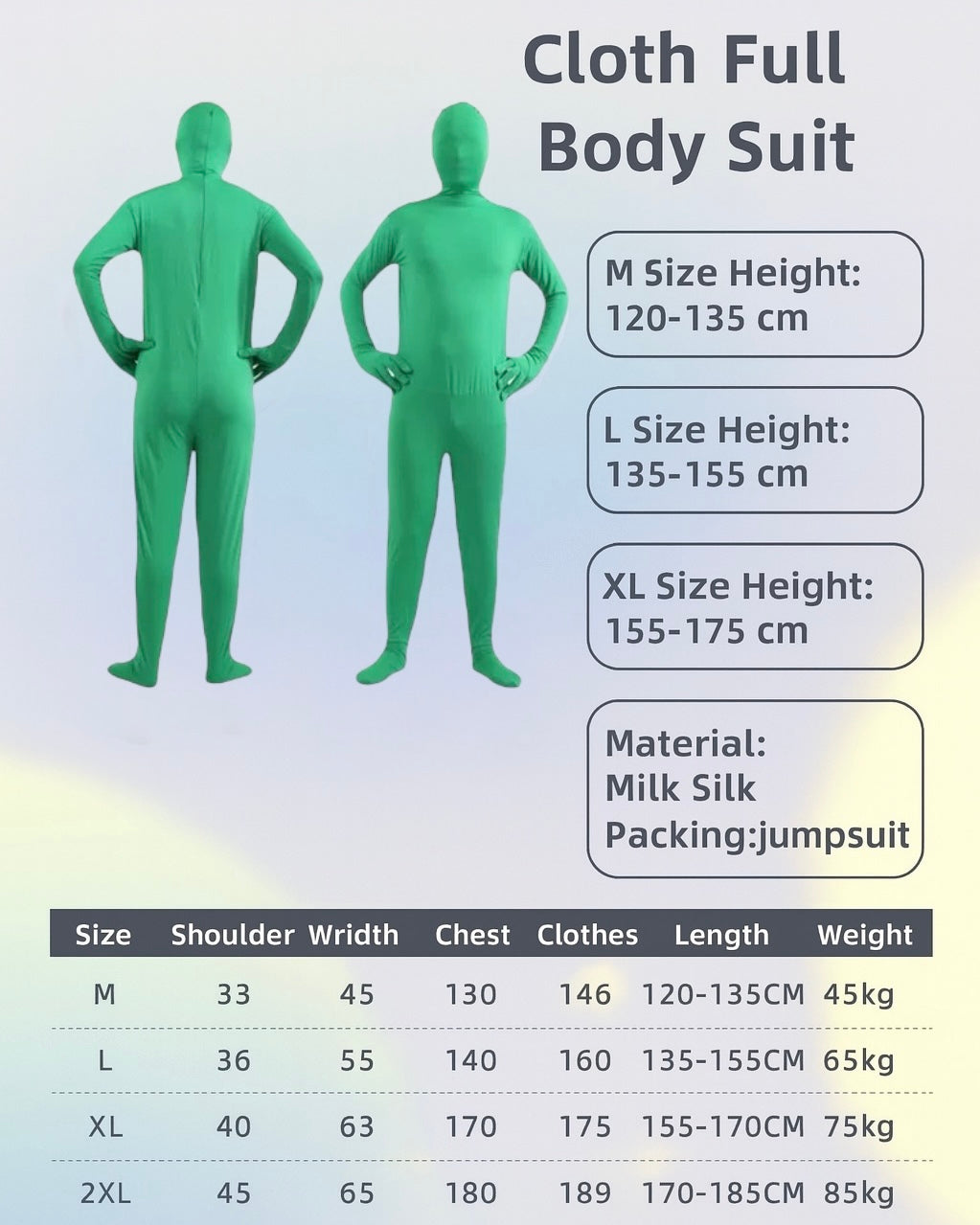 [STEP BLØCK] Cloth Full
Body Suit st001
