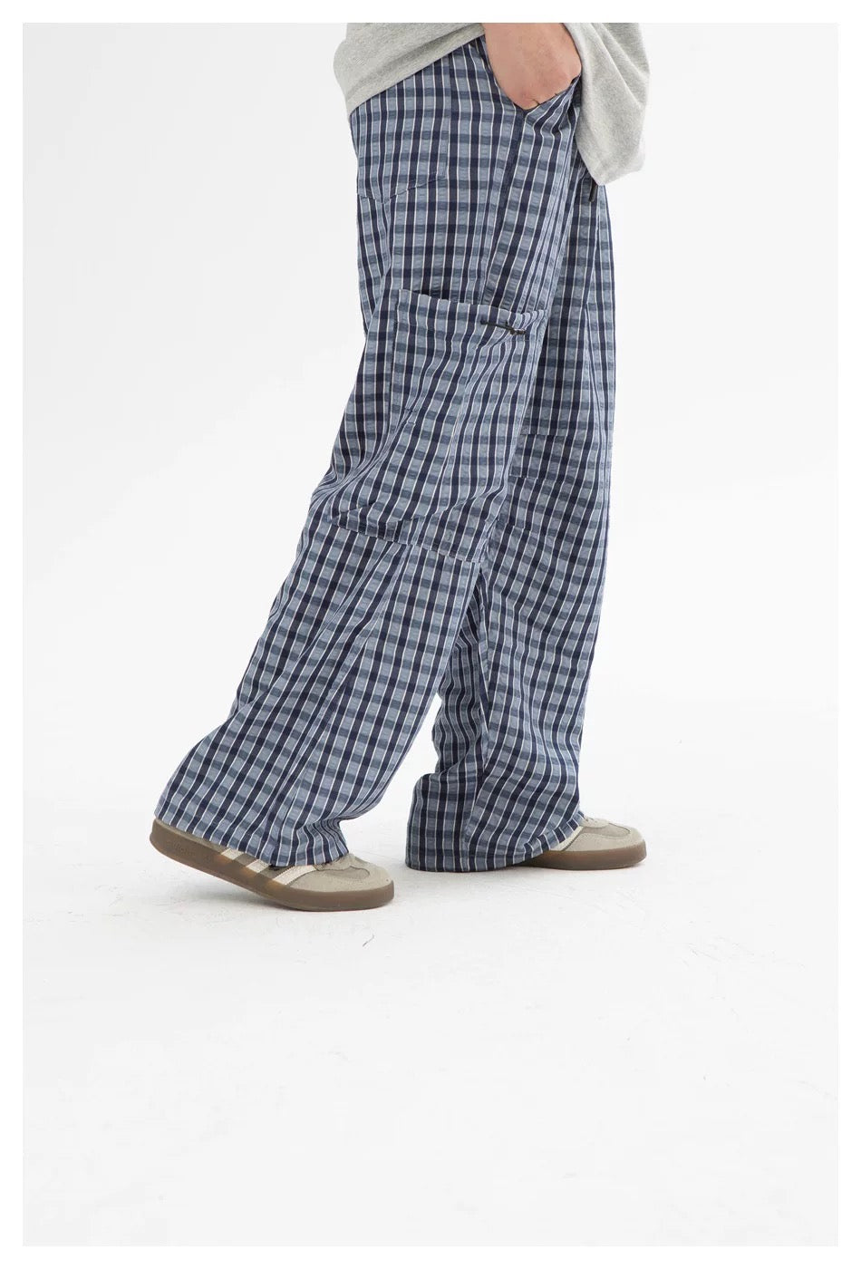 Men’s Layered Polo Sweatshirt – Air Layer Fabric Retro Street Pullover B0063