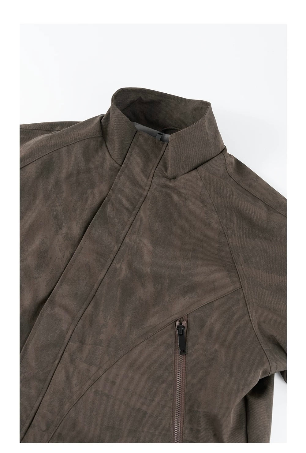 Men’s American Streetwear Stand-Collar Jacket T0016