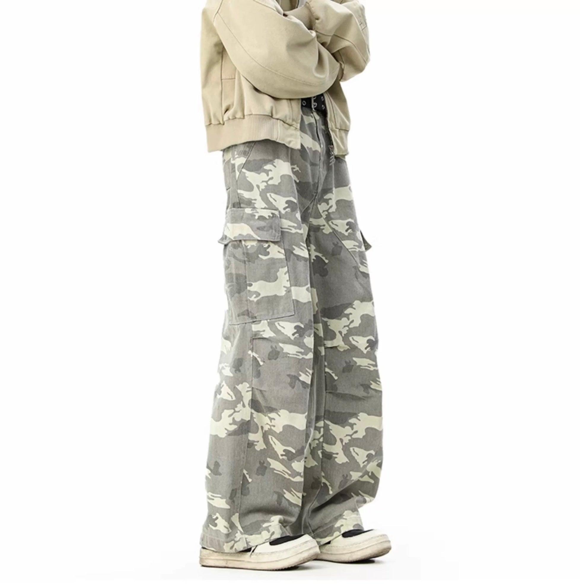 Men’s American Washed Camo Cargo Pant B0050