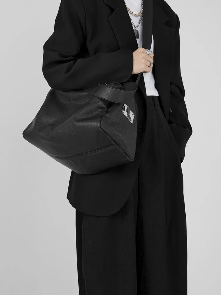 CROSSBODY SOFT LEATHER SHOULDER BAG A0061