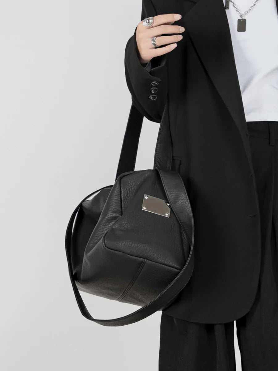 CROSSBODY SOFT LEATHER SHOULDER BAG A0061