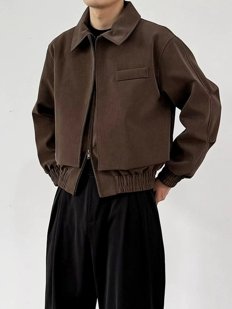 TEXTURED PANELLED PADDED JACKET T0184