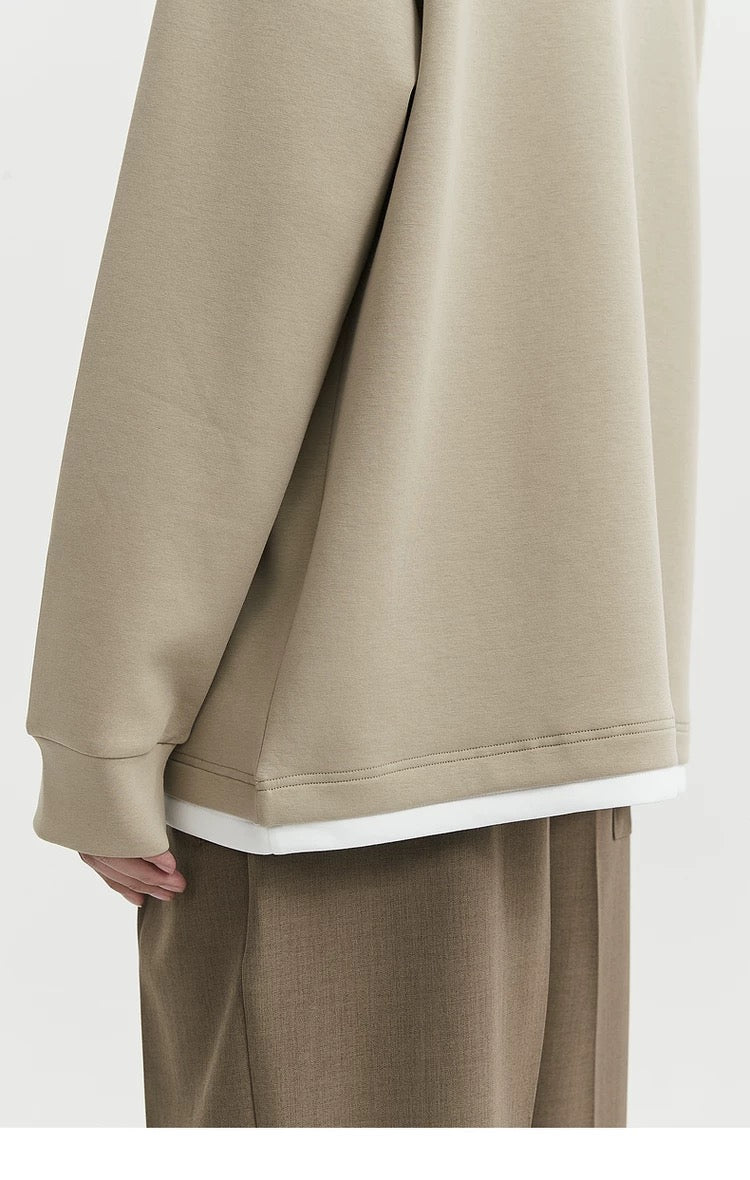 Bee Surprise Club: Chic Faux Two-Piece Bodysuit T0050