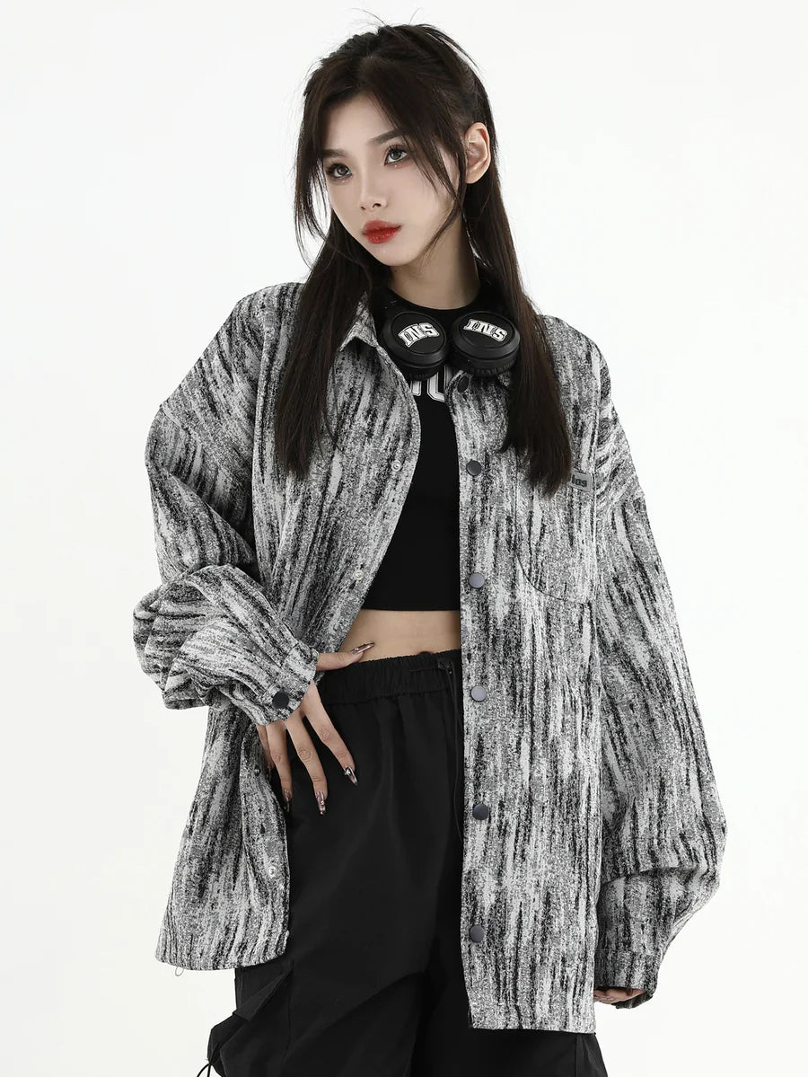 [INSstudios] WASHED DENIM JACKET S0066