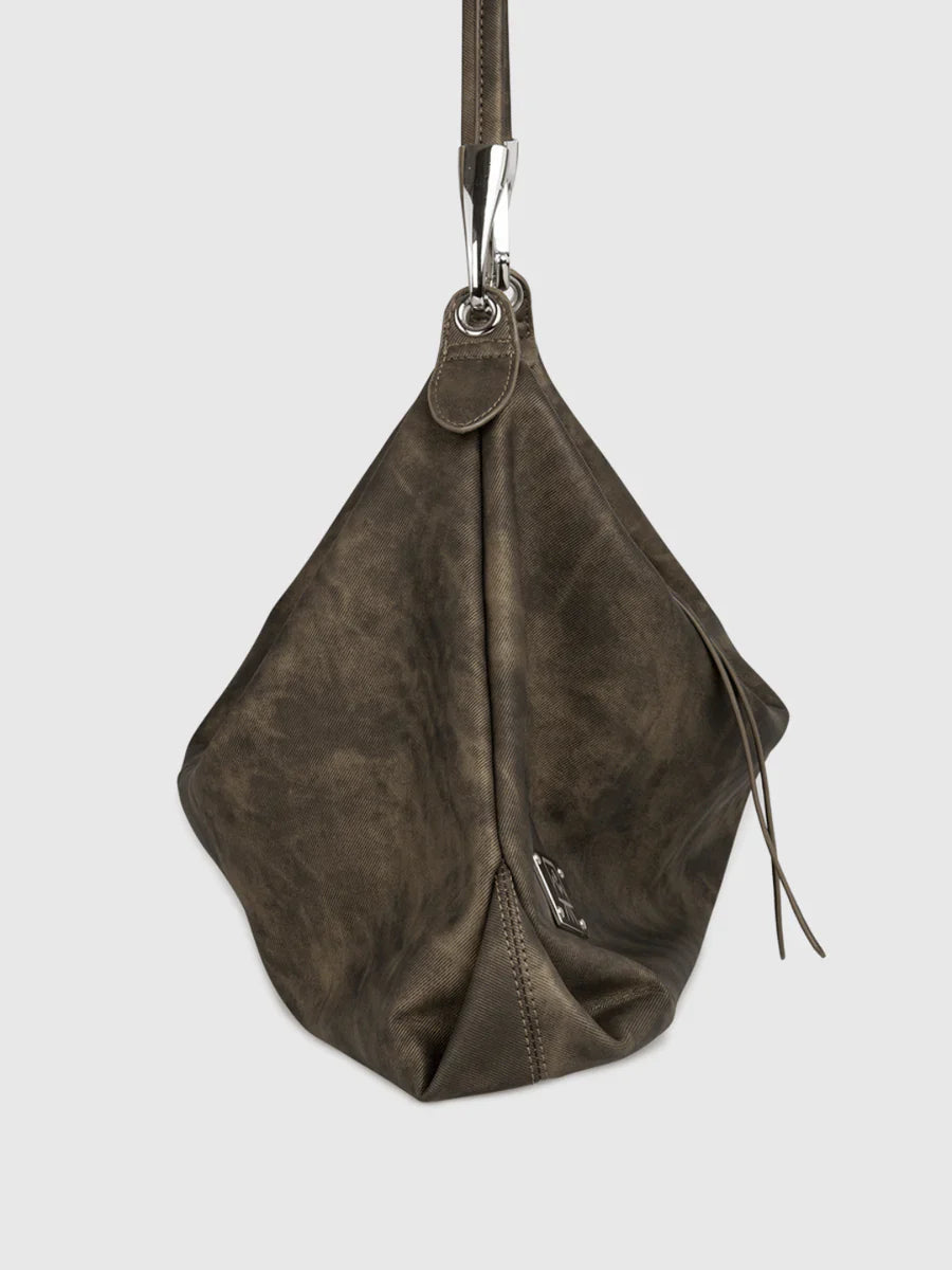 [LUCKYSTUDIO]LARGE SOFT LEATHER SHOULDER CROSSBODY BAG A0038