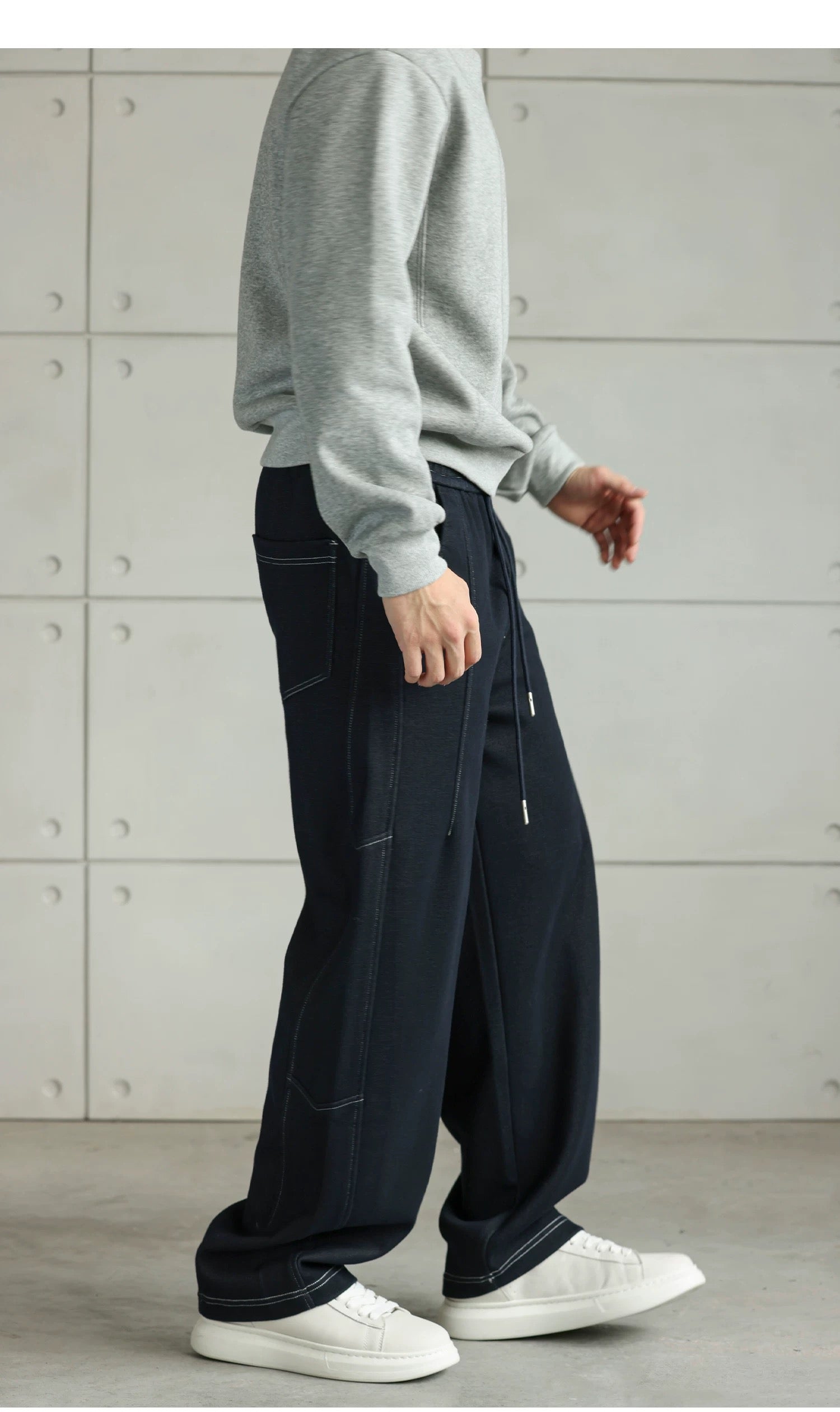 Men’s Retro American Raw Denim Jeans B0031