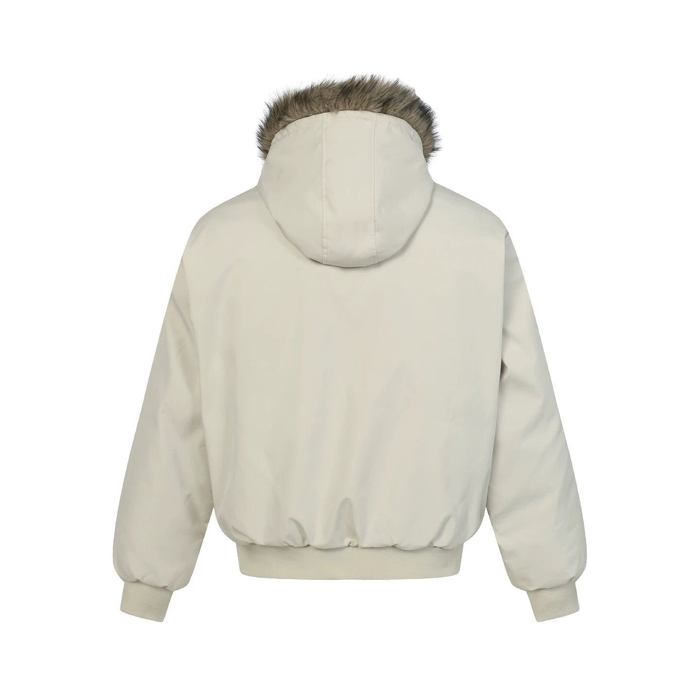 American Vintage Embroidered Badge Padded Jacket – Retro Streetwear Cotton Coat T0028