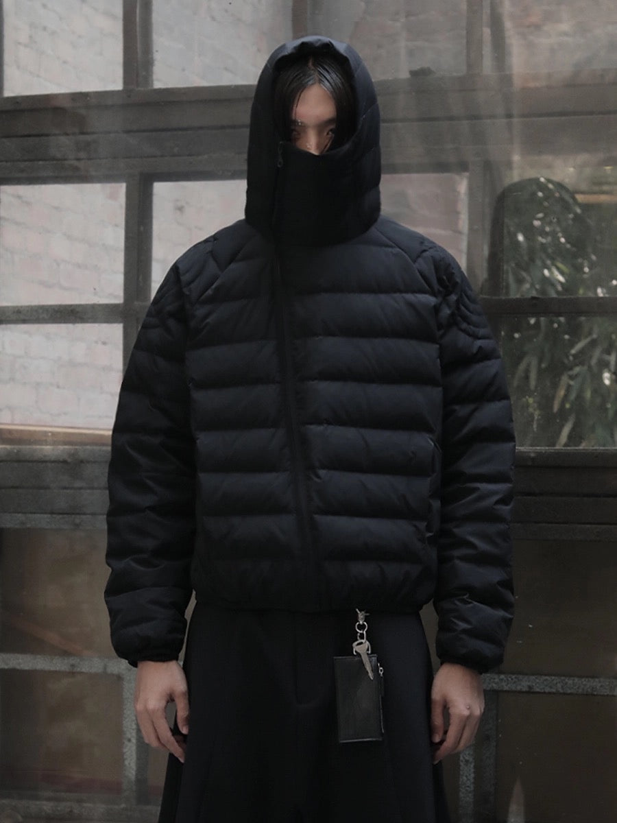 [JCAESAR] QUILTED SHELL PUFFER JACKET T0170