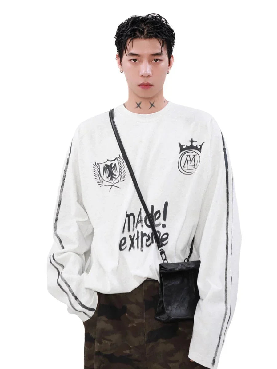 [MRNEARLY] STREET GRAFFITI T-SHIRT J0094