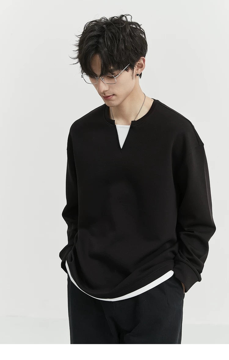 Bee Surprise Club: Chic Faux Two-Piece Bodysuit T0050