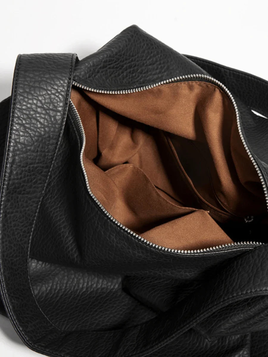 CROSSBODY SOFT LEATHER SHOULDER BAG A0061