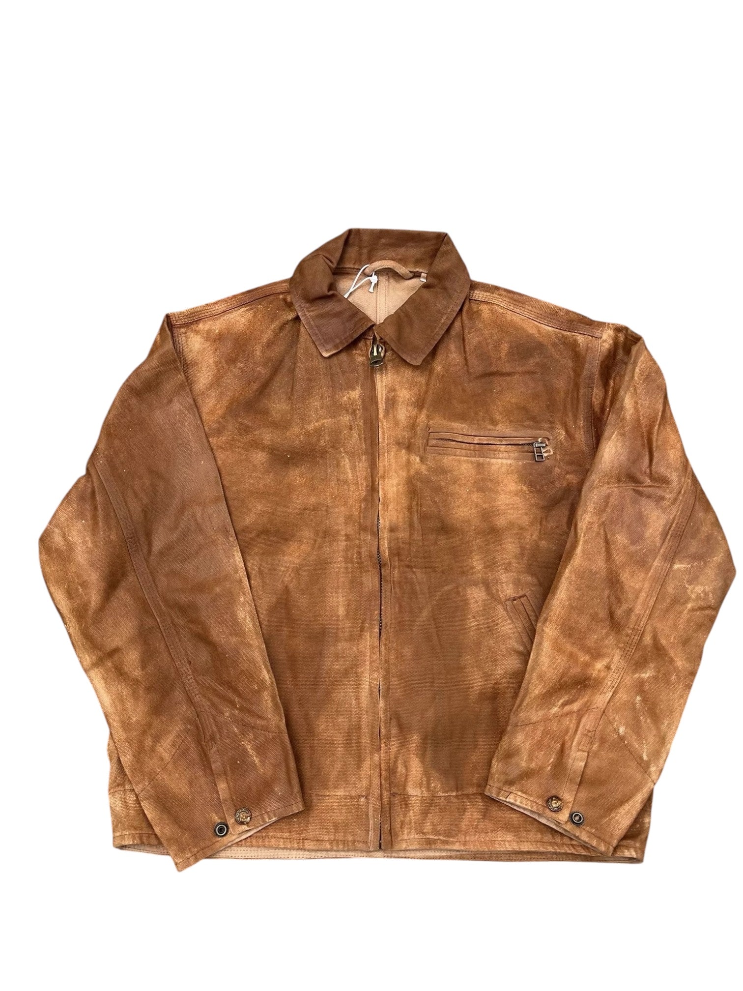 [ZETITI] DETROIT COLLAR-DYED JACKET T0187