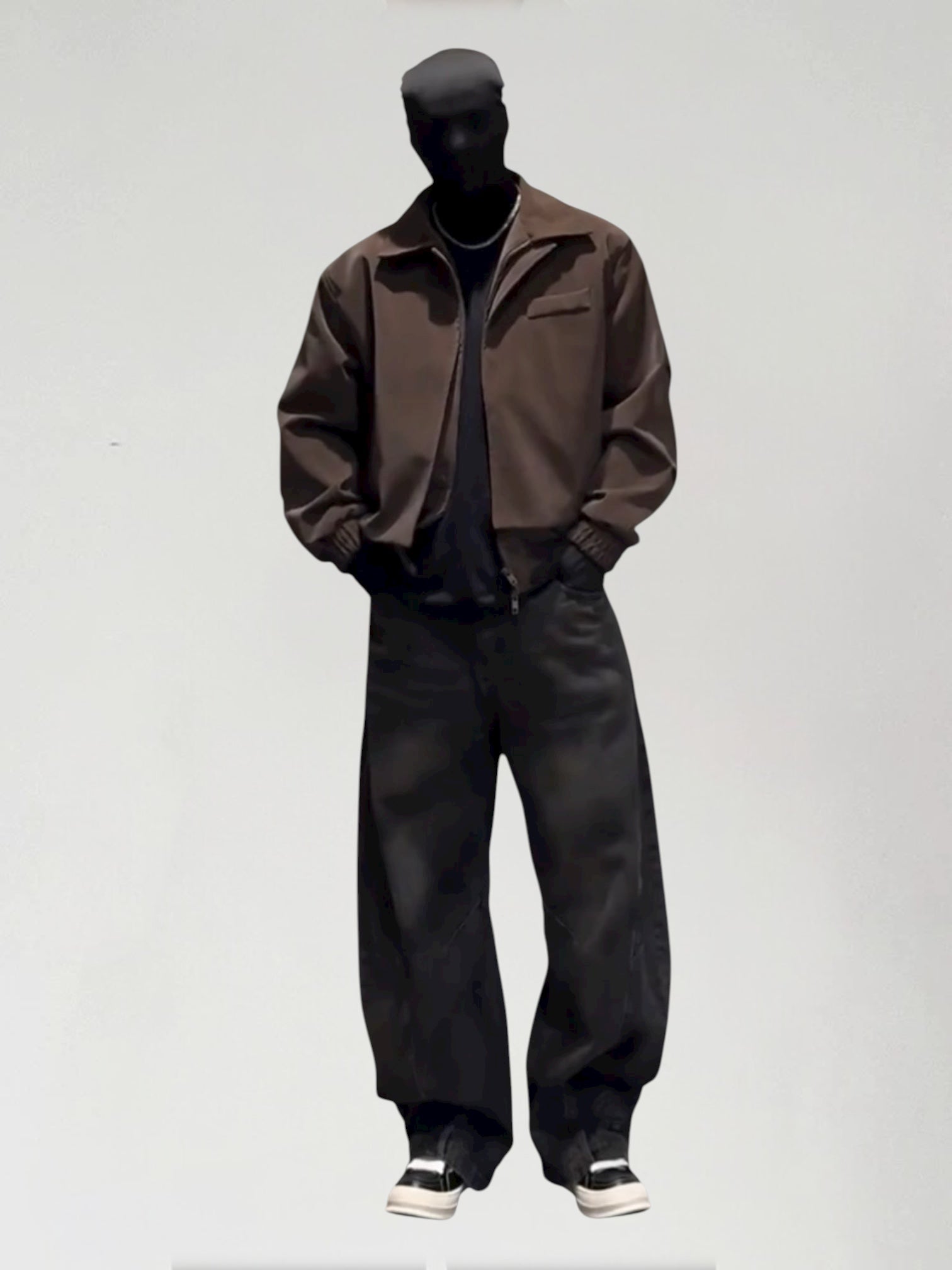 TEXTURED PANELLED PADDED JACKET T0184