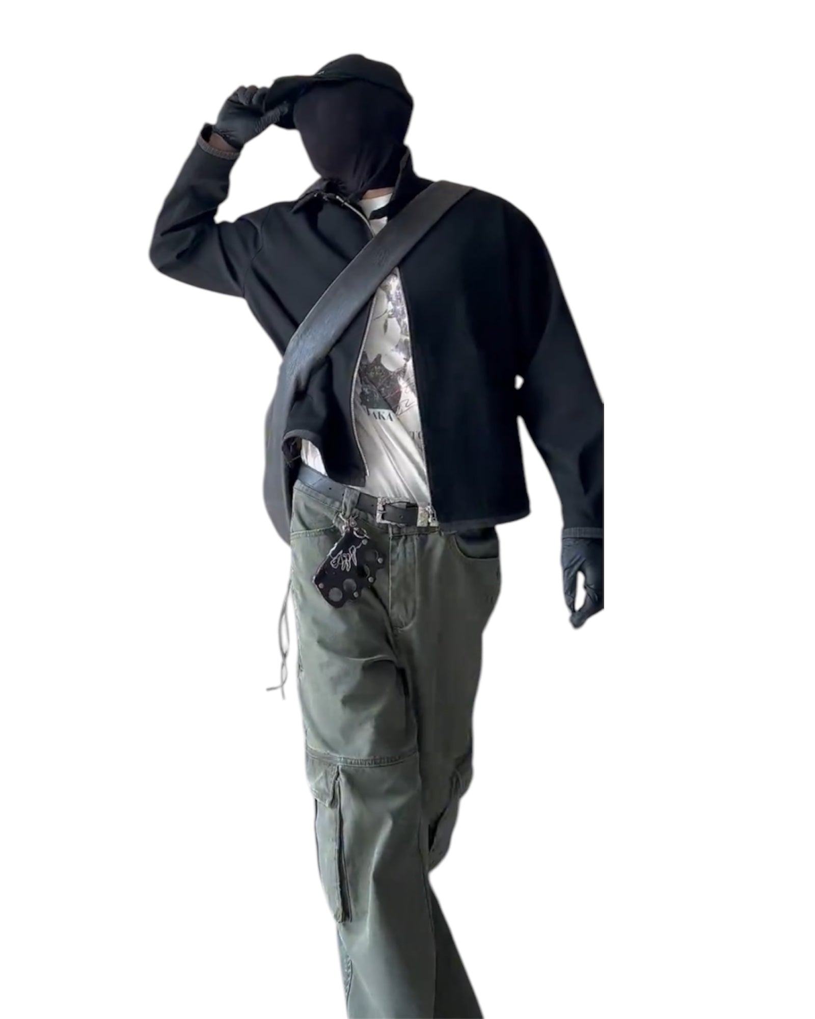 [FLAT ROOM] CLEANFIT PLAID COLLAR ZIP JACKET T0167