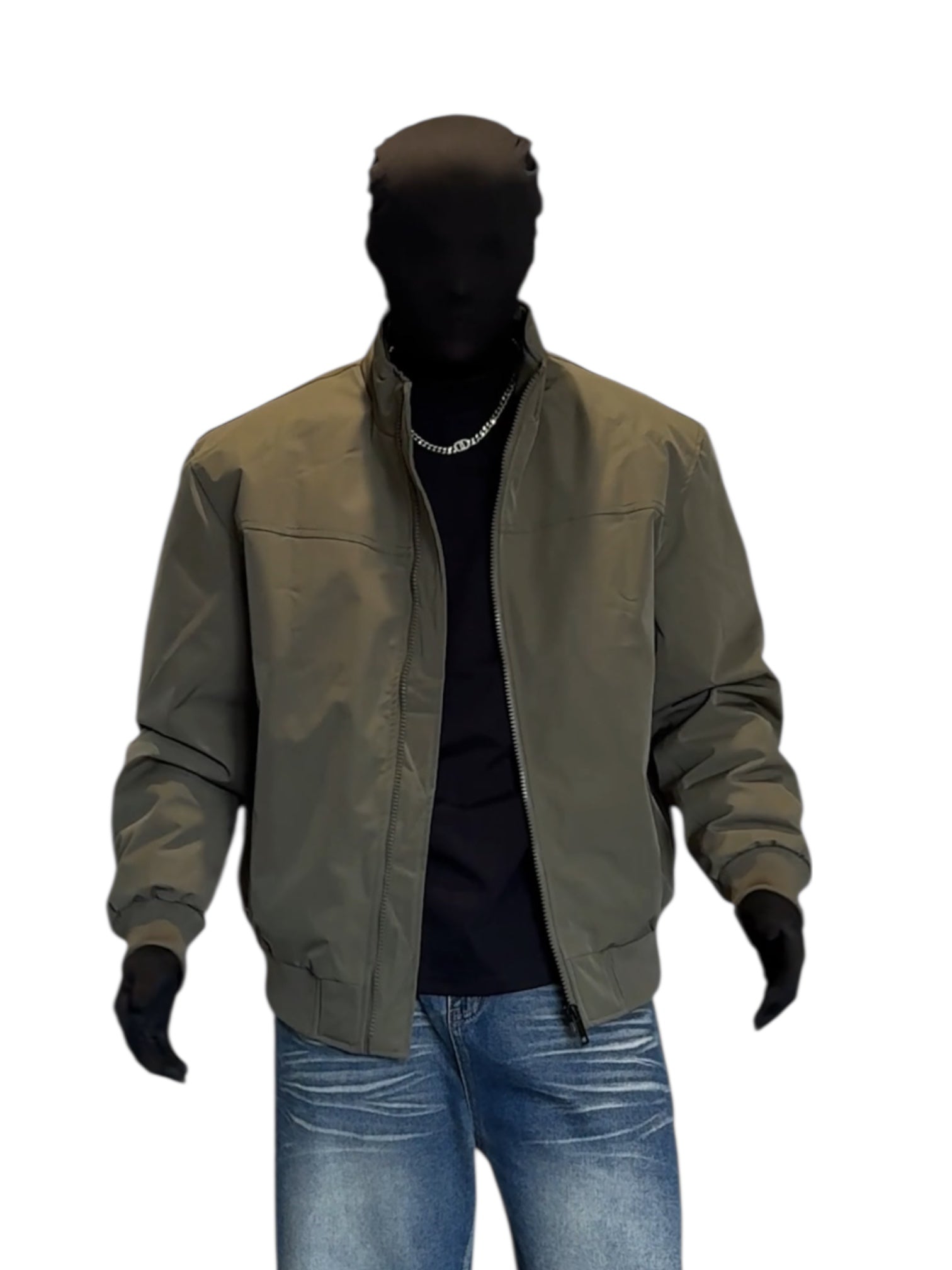 WEATHER-RESISTANT STAND-COLLAR COACH JACKET T0142