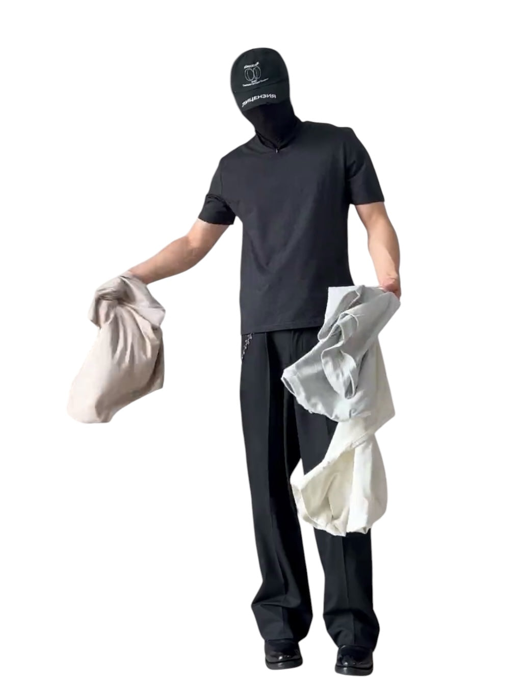 [Hermit] SILK-BLEND MICROTEXTURE Ｔ-shirt J0138