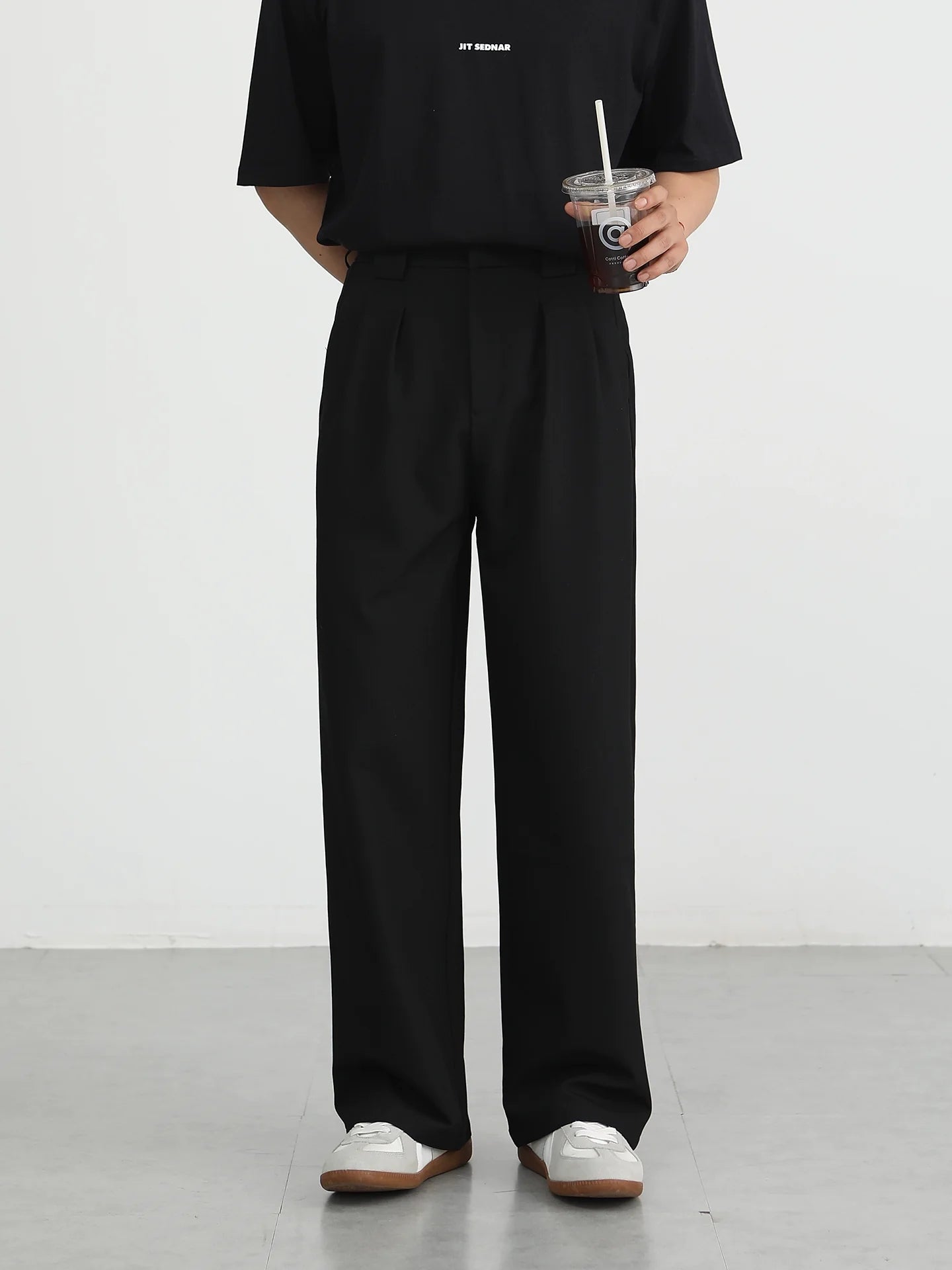 Show height and thinness, high-end casual suit and trousers M001