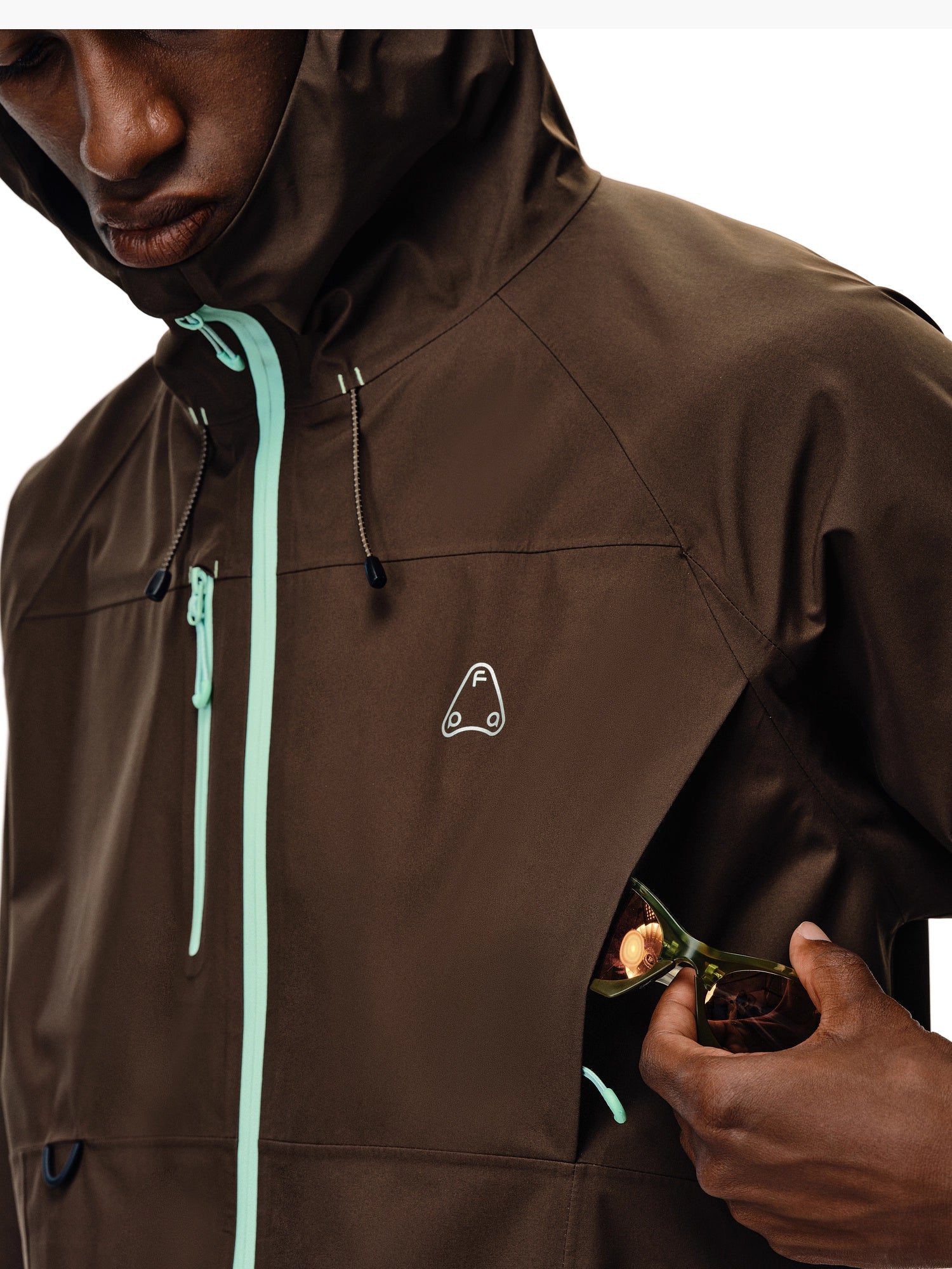 COLORBLOCK SHELL JACKET T0143