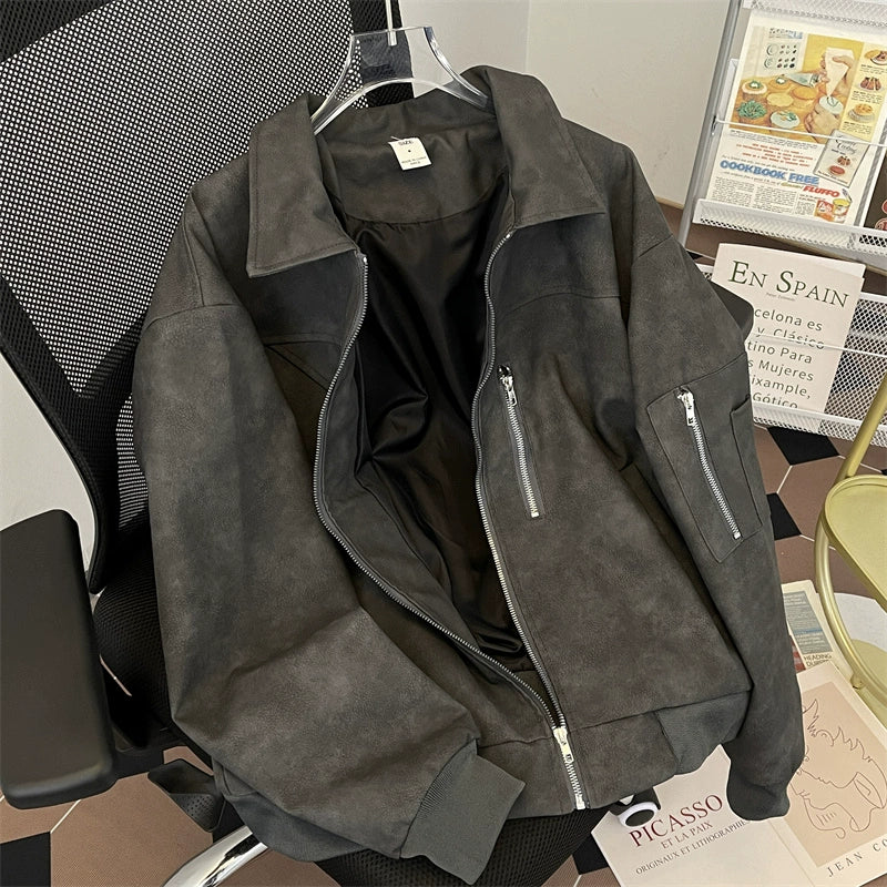 New leather jacket T0378