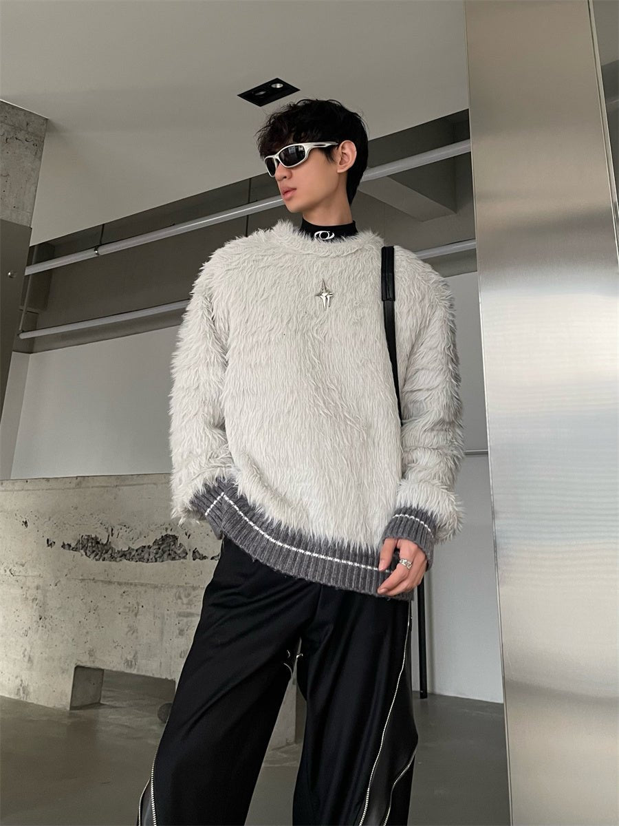 [MARTHNAUT] Imitation loose sweater S0192