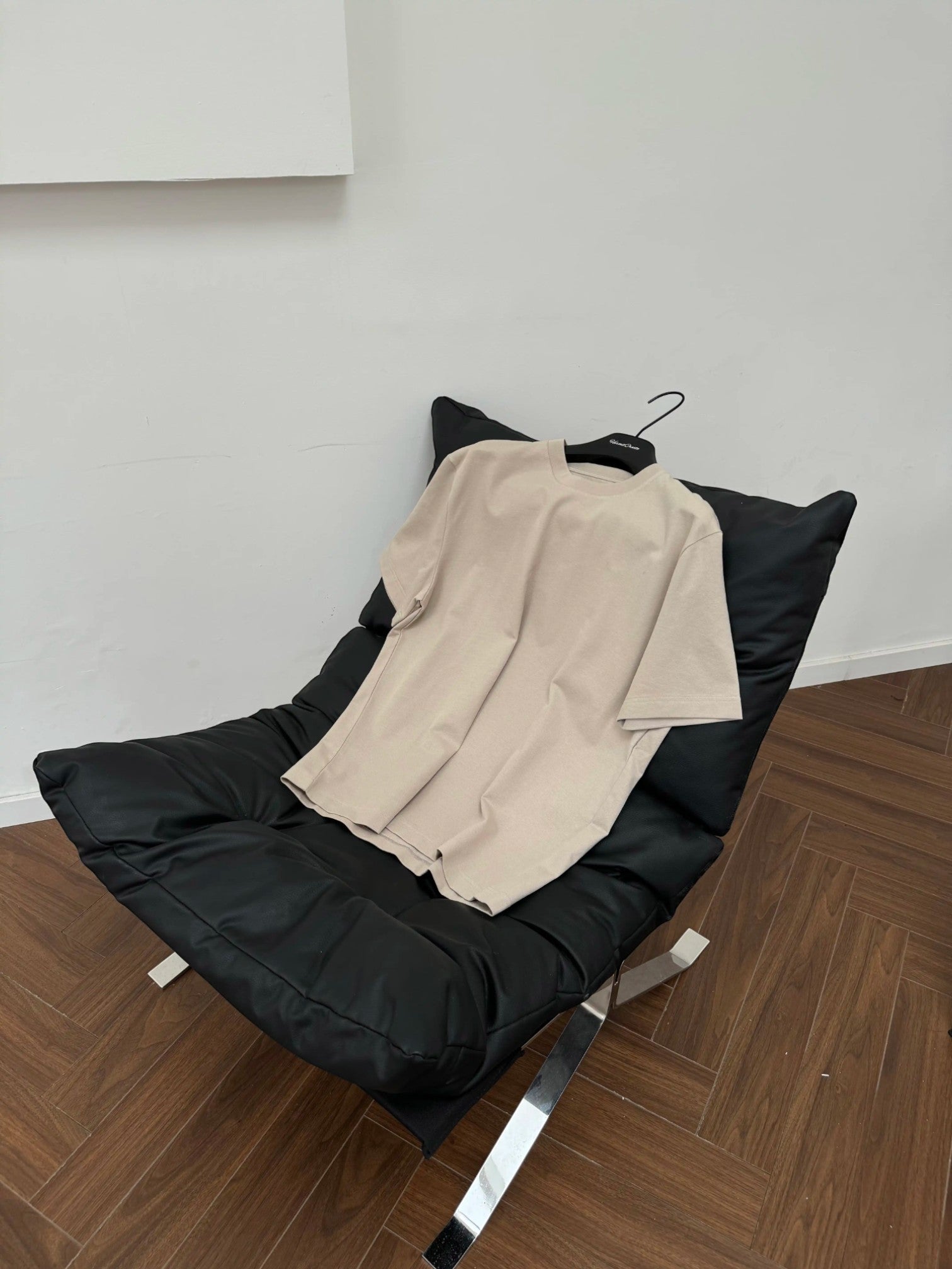 [Hermit] SILK-BLEND MICROTEXTURE Ｔ-shirt J0138