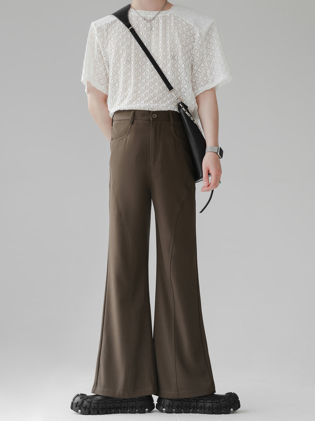 Flare mode pants B0151