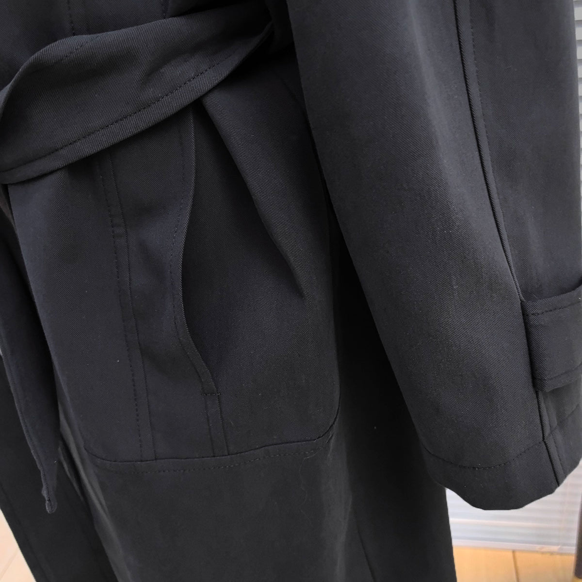 STAND-COLLAR TRENCH COAT T0150