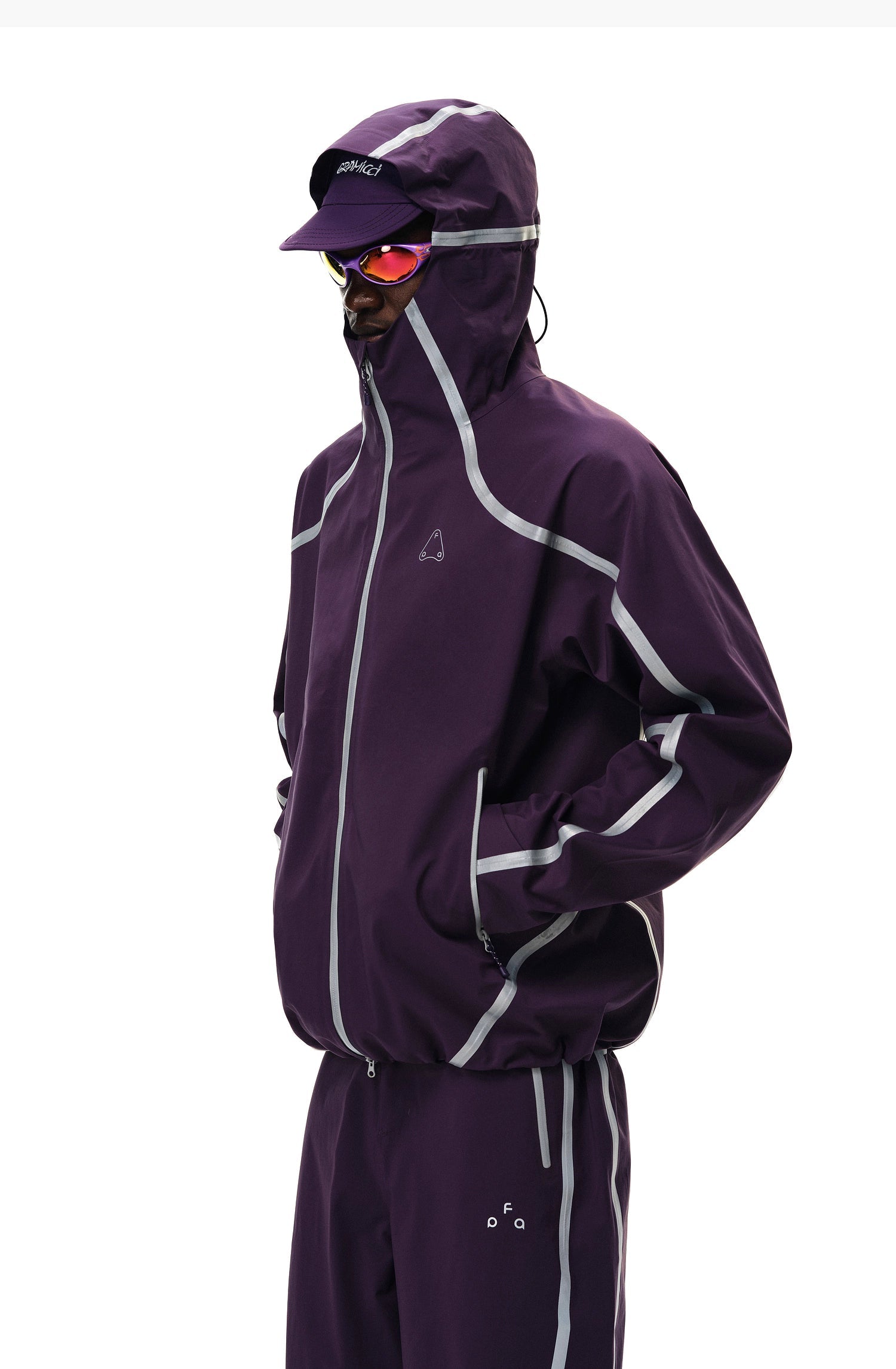 COLORBLOCK SHELL JACKET T0143