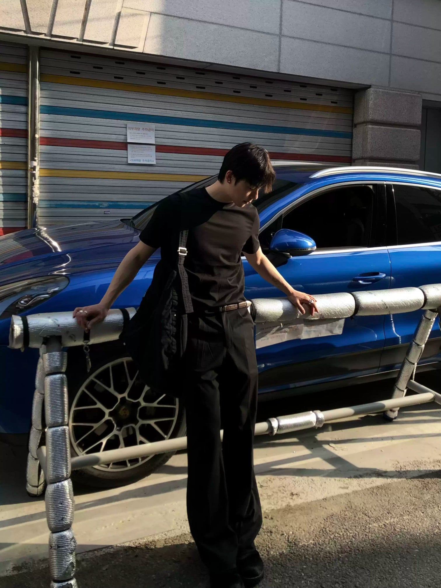 [Hermit] SILK-BLEND MICROTEXTURE Ｔ-shirt J0138