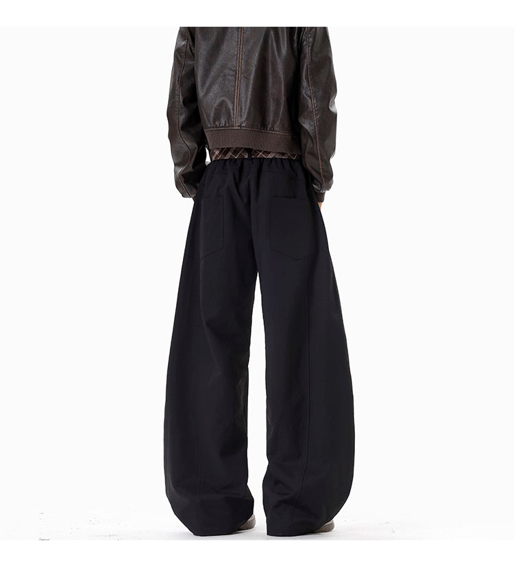 DRAPE SABER-CUT TROUSERS B0189