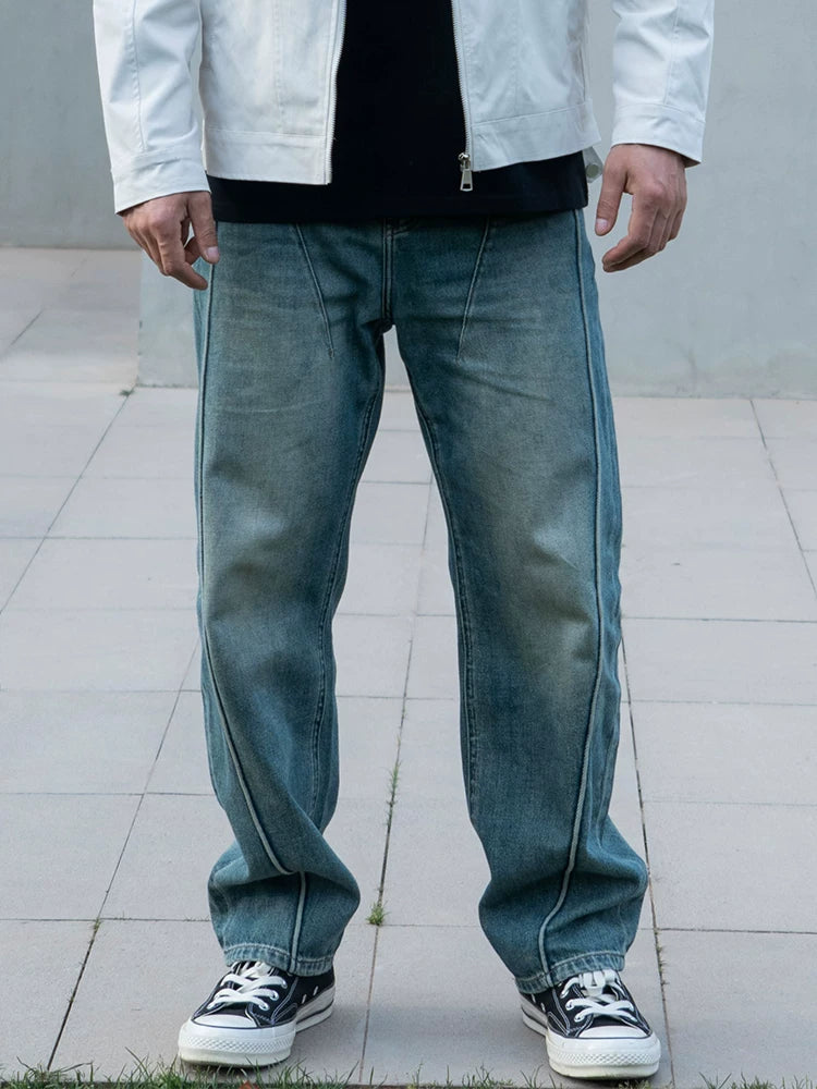 American retro washed jeans fff0250