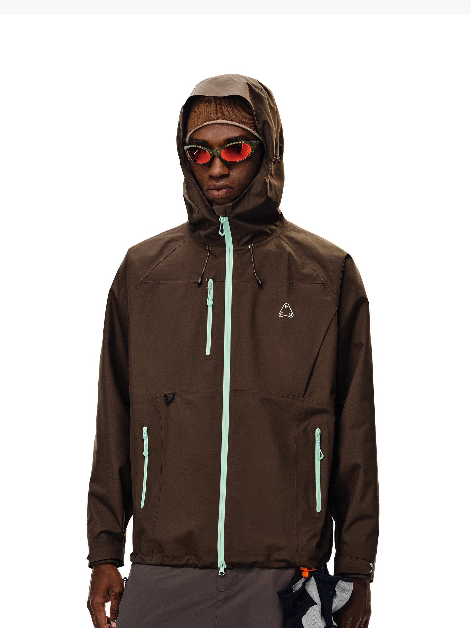 COLORBLOCK SHELL JACKET T0143