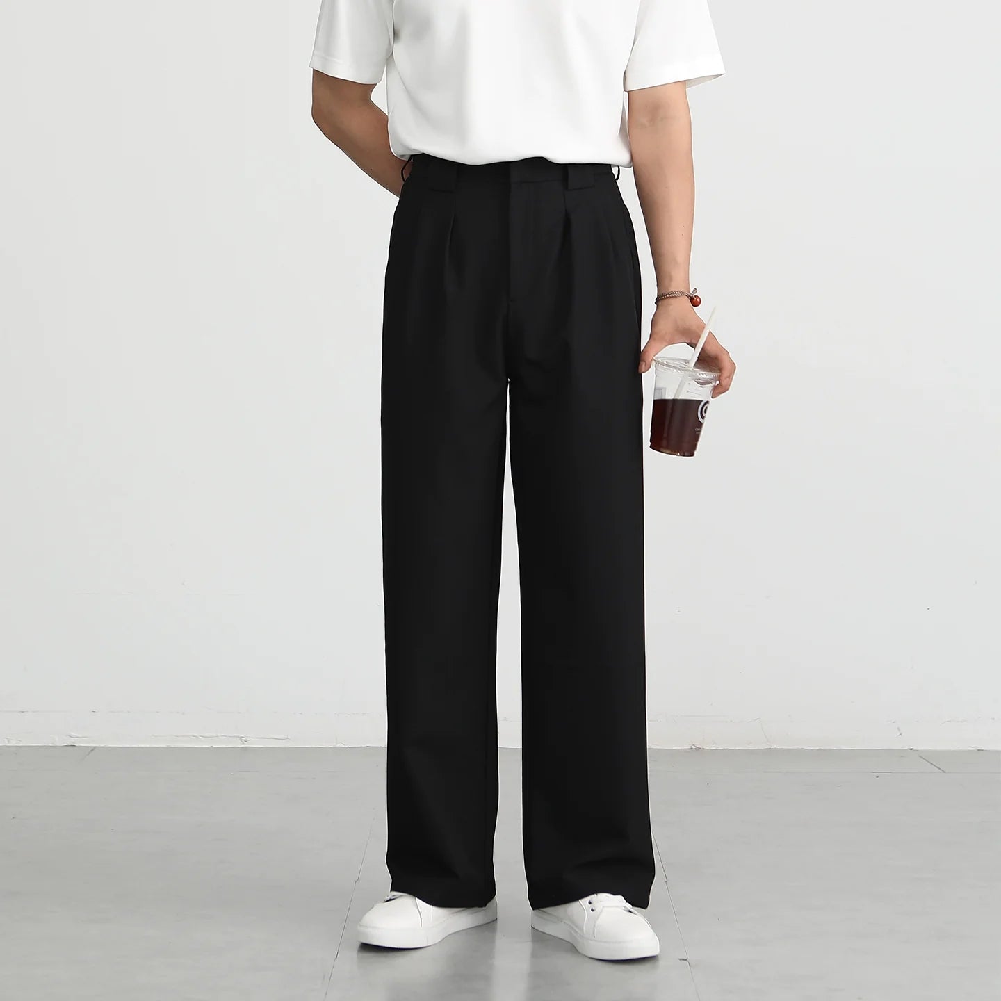 Show height and thinness, high-end casual suit and trousers M001