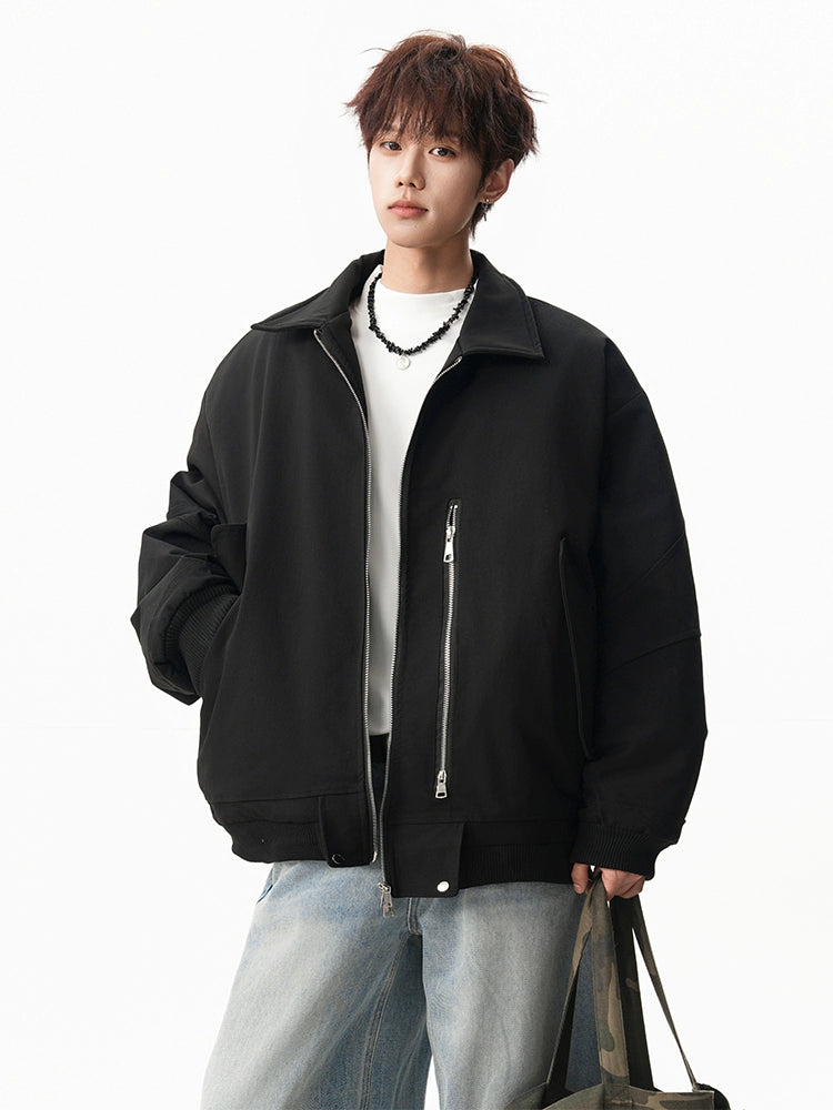 Bomber jacket thickened jacket C0385