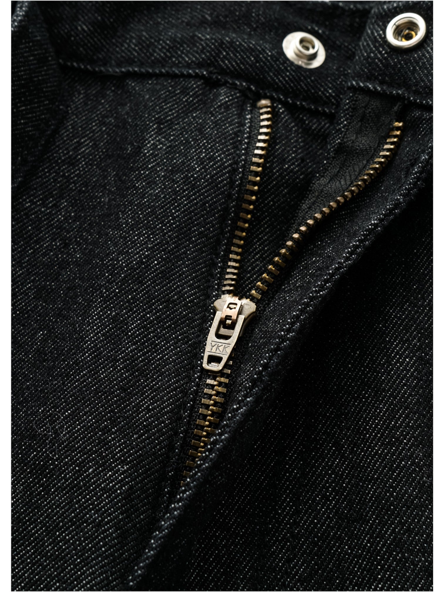 [SINONOME] DRAWSTRING A-CUT HEAVY JEANS B0303