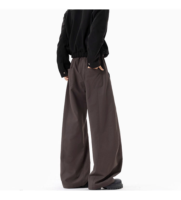 DRAPE SABER-CUT TROUSERS B0189