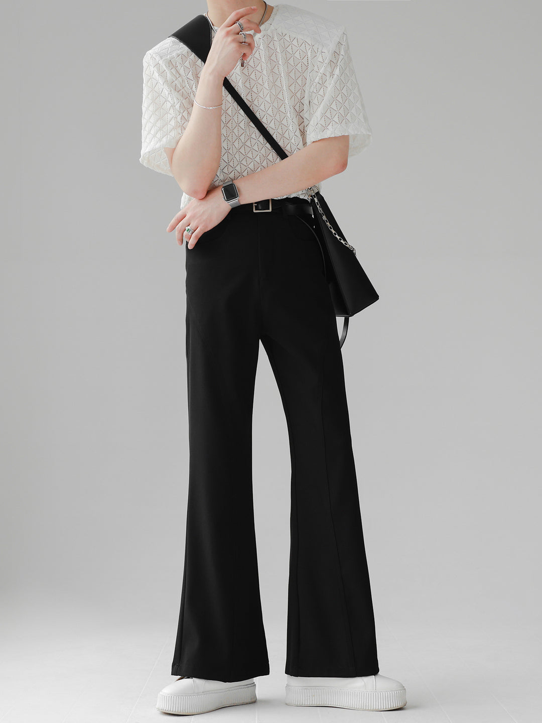 Flare mode pants B0151