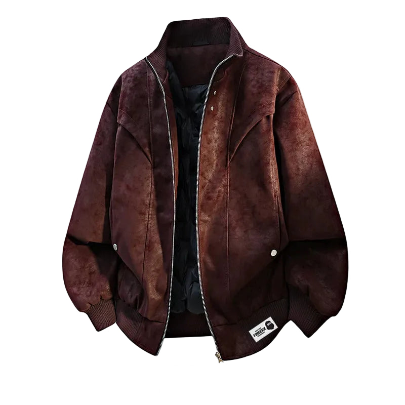 Stand-up collar American thermal down jacket FE0712